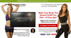 Desktop Screenshot of fitphysiqueonline.com